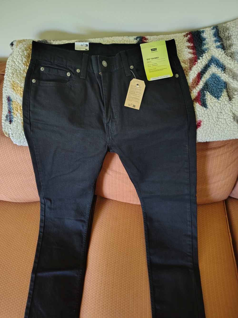 Signature by Levi Strauss Men’s Black Skinny Jeans